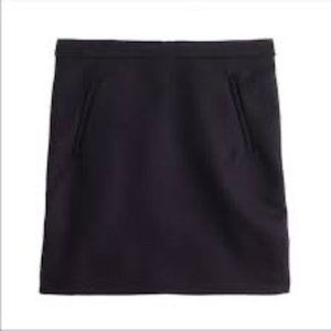 J. Crew Wool Mini Skirt